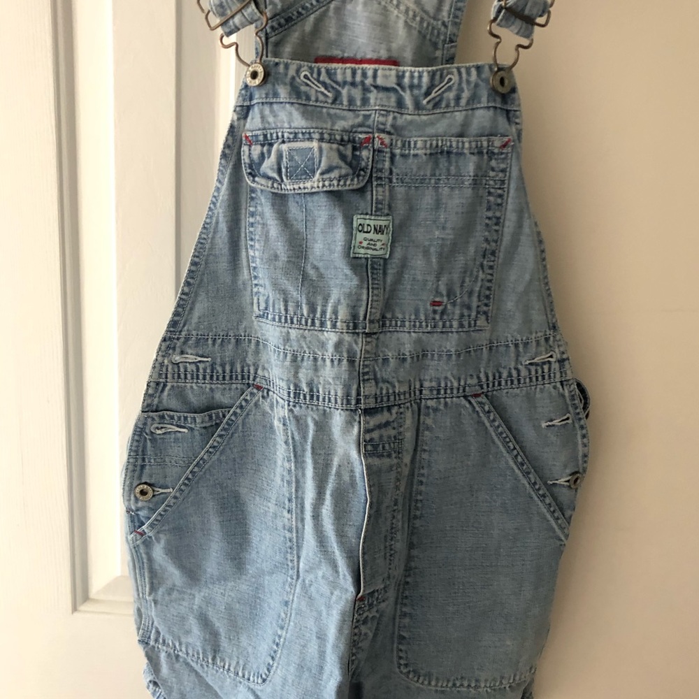 Blue Jean short overalls